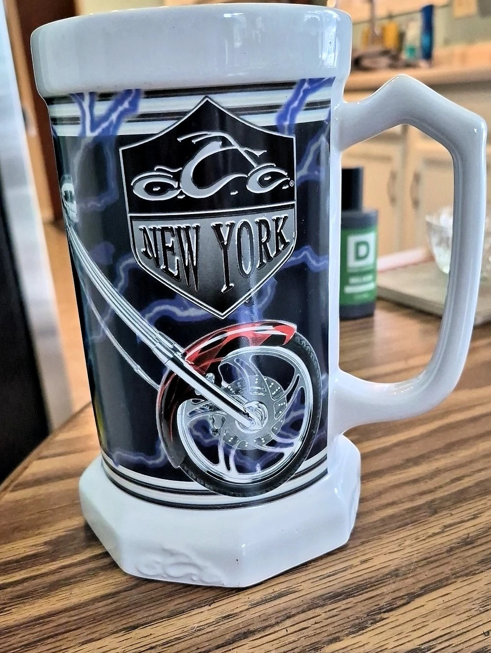 Orange County Choppers New York 2005 Motorcycle Beer Stein